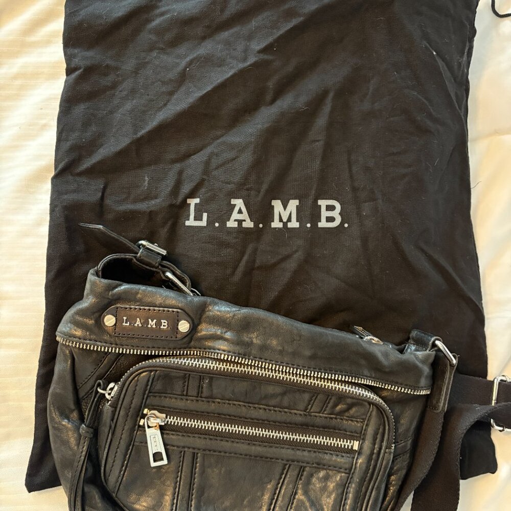 L.A.M.B Leather Crossbody Bag - Picture 11 of 12